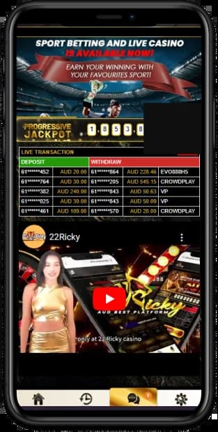 Ricky Casino Australia Mobile